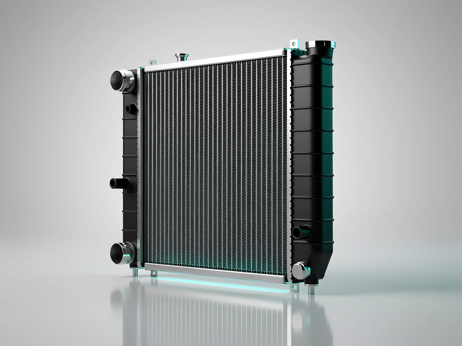 Radiador de refrigeración para motor de camión